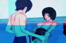 Amagami Hentai - Ai Nanasaki baise dans la piscine