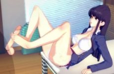 Komi cherche ses mots, la version hentai en 3D