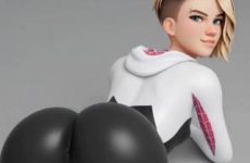 Gwen Stacy remue ses fesses par intelligence artificielle