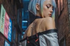 Lucyna Kushinada sexy dans Cyberpunk : Edgerunners