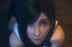 Animation ecchi avec Tifa Lockhart dans FF7 Remake
