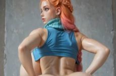 Zoe de League of Legends twerk ses grosses fesses