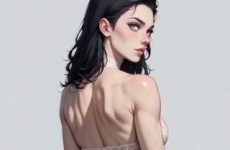 Animation sexy avec une femme en legging par IA