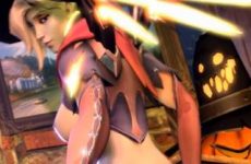 Mercy (Angel) nue dans Overwatch 2 en 3D