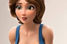 Le décolleté généreux de Tante Cass par IA