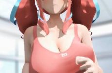 Azur Lane ecchi : Elle balance ses gros seins