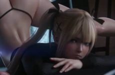 Marie Rose de Dead or Alive fait la Jack-O-Pose