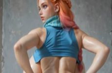 Zoe de League of Legends twerk ses grosses fesses