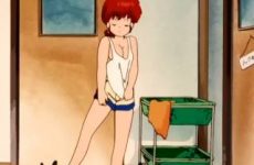 Extrait : Ranma et Ryoga dans la salle de bain
