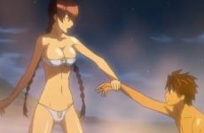 Extraits : Highschool of the Dead (scènes à la plage)