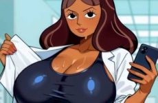 Femme en bikini dans le style One Piece par IA