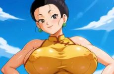 Cameltoe sexy de Chichi dans Dragon Ball Z par IA