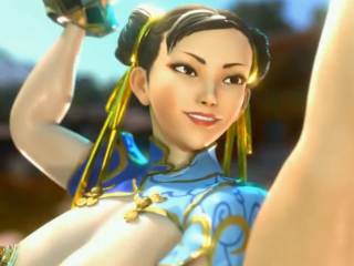 Chun-li en string dans Street Fighter VI (vidéo ecchi 3D)