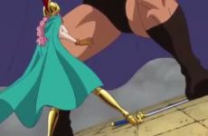 Une scène de One Piece éditée version ecchi