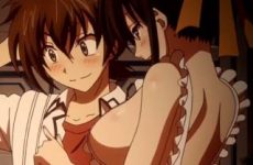 Extraits: High School DxD S1-4 OVA (100% fanservice)