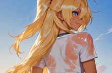 Kirisaki Chitoge de Nisekoi ultra sexy par IA