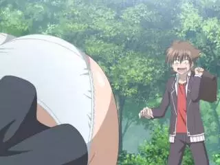 Elle lui montre sa petite culotte par inadvertance