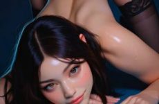 Elle montre ses fesses sexy par intelligence artificielle