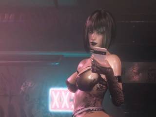 Ela de Rainbow Six en string dans une animation sexy