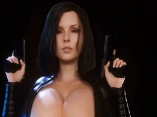 Lara Croft Vs Selene : comparaison de gros seins
