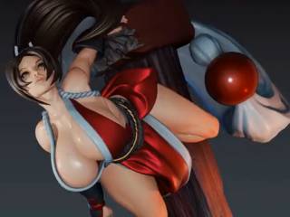 Mai Shiranui sur pause pour exhiber ses belles formes