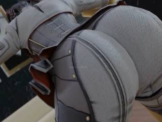 Loba de Apex Legends twerk dans un ecchi 3D