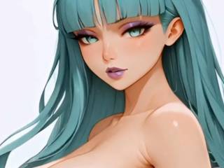 Morrigan Aensland dans une animation ecchi par IA