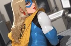 Blonde Blazer est très sexy dans Dispatch version ecchi