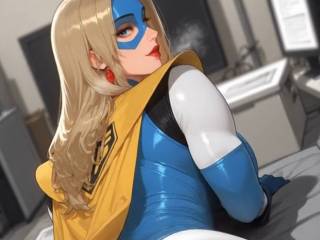 Blonde Blazer est très sexy dans Dispatch version ecchi