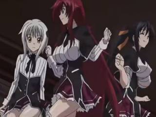 Extraits : High School DxD S1&S4 (ecchi fanservice)