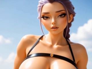 Rumi de KPop Demon Hunters dévoile sa poitrine par IA