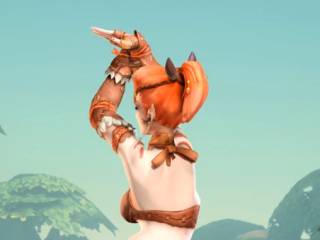 Ying du jeu vidéo Paladins en animation ecchi 3D