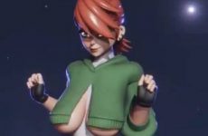 Frankie Foster aux gros seins version 3D animée