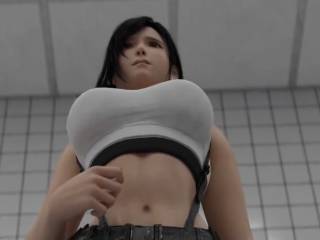 Les gros seins de Tifa dans Final Fantasy 7 Remake