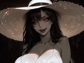 Lady Dimitrescu version manga par intelligence artificielle