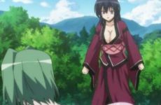 Extraits : Omamori Himari (meilleures scènes ecchi)