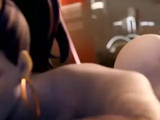 Focus sur les fesses de Widowmaker dans Overwatch