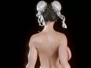 Chun-li marche complètement nue dans SF6 ecchi