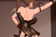 Chorégraphie sexy en lingerie avec cette beauté