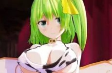 Daiyousei réalise une chorégraphie sexy dans Touhou
