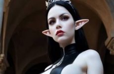 Une elfe très réaliste et sexy par intelligence artificielle