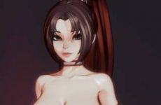 Mai Shiranui aux gros seins à 360° (nude version)