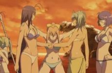 Extraits : Ikkitousen (toutes les scènes ecchi des séries)