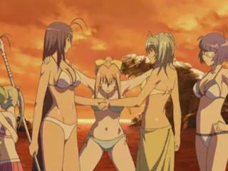 Extraits : Ikkitousen (toutes les scènes ecchi des séries)