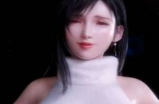 Les gros seins de Tifa Lockhart dans un ecchi 3D
