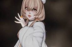 Bready de Nikke avec ses grosses fesses en 3D