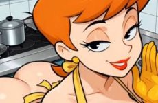 La maman de Dexter aux gros seins par IA