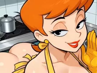 La maman de Dexter aux gros seins par IA