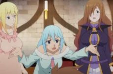 Extraits : KonoSuba (fanservice ecchi compilation)