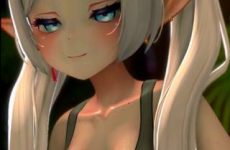 Frieren nous allume avec l'animation de ses gros seins